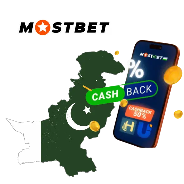 Cashback 50% Mostbet in Pakistan